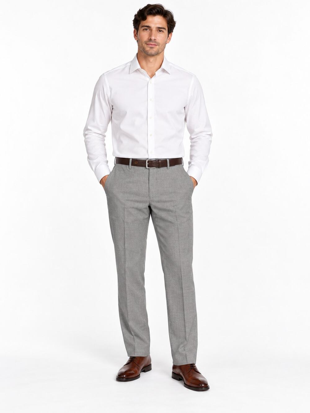 Lauren Ralph Lauren Men’s Light Gray Dress Pants 32W × 30L NWOT